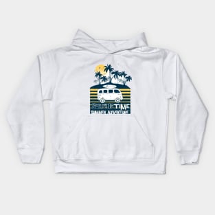 Surfing time Kids Hoodie